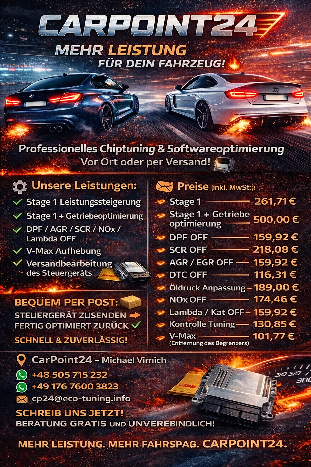 Chiptuning JEEP CHEROKKE 2,6 l