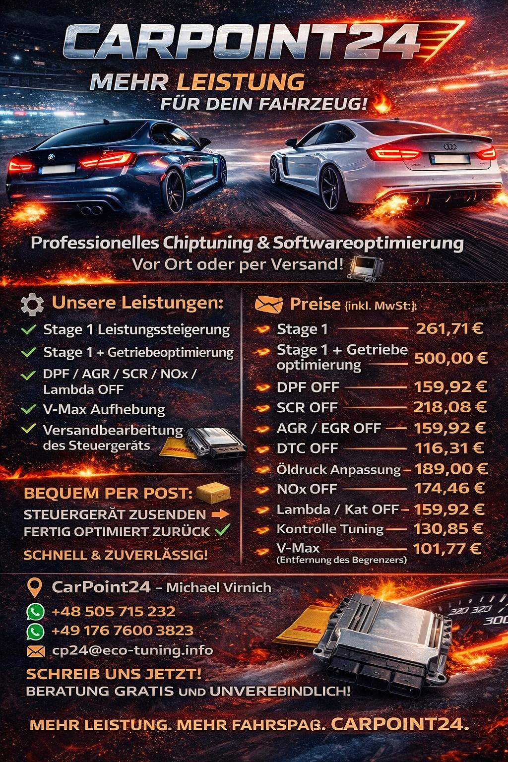 Lambda/Kat Deaktivierung