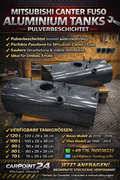 Dieseltank Mitsubishi Canter Fuso Altes Model bis 2012