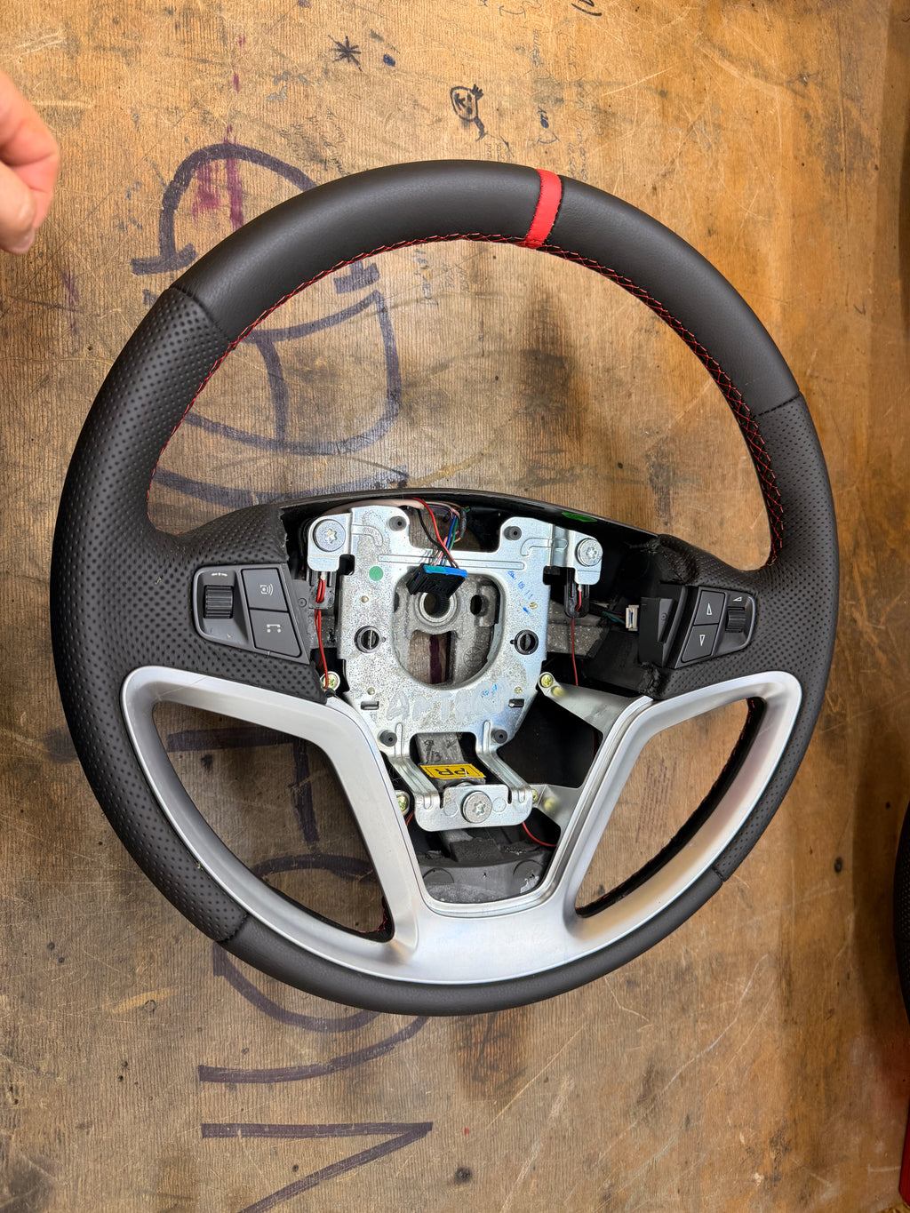Leder Lenkrad passend für Opel Antara und Chevrolet Captiva
